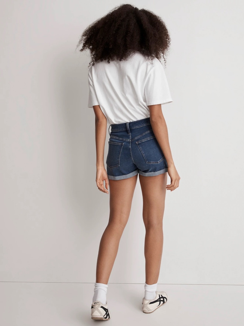 Madewell Women’s Wash Blue High-Rise Denim Shorts Size 28 NWT - Picture 3 of 9
